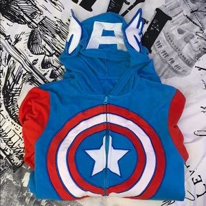 Captain America Onesie